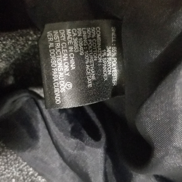 Tahari Career Sheath Faux Leather Panel Dress - Picture 6 of 6